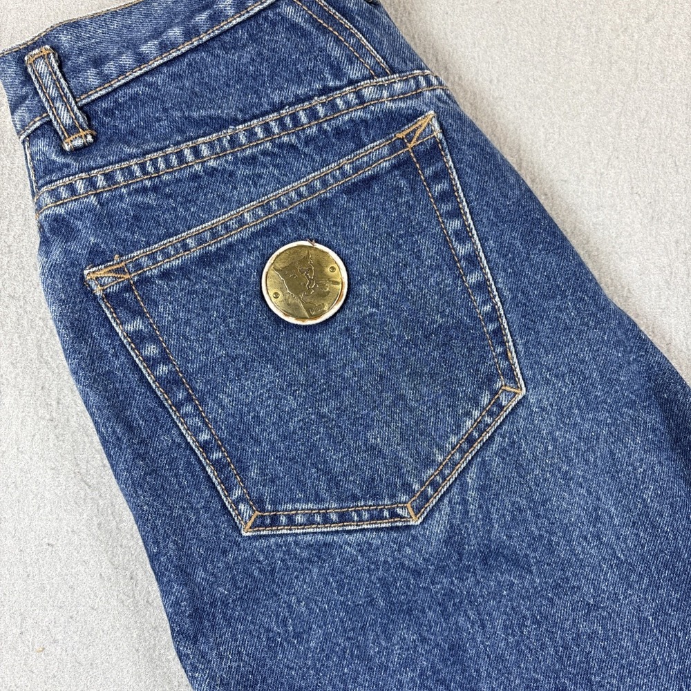 Vintage Y2K Puma Mom Jeans High Rise Medium Wash Size 32